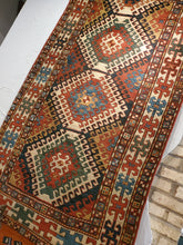 Load image into Gallery viewer, Kazak Rug Circa 1880s Antique Rug Runner