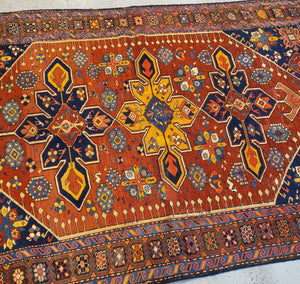 Caucasion Rug,  Shirvan Rug, Antique Carpet, Circa 1910s