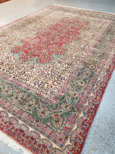 Load image into Gallery viewer, Crown Kerman  Rare, Antique Carpet