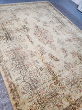 Load image into Gallery viewer, Semi Antique Kirman Rug, Kerman Rug Circa 1940s