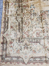 Load image into Gallery viewer, Semi Antique Kirman Rug, Kerman Rug Circa 1940s