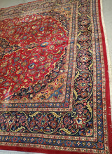 Load image into Gallery viewer, Persian Mashad Carpet, Semi Antique Rug Circa 1950s