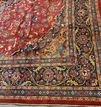 Load image into Gallery viewer, Persian Mashad Carpet, Semi Antique Rug Circa 1950s