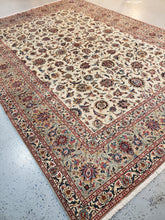 Load image into Gallery viewer, Kashan Pictorial Signed Persian Rug