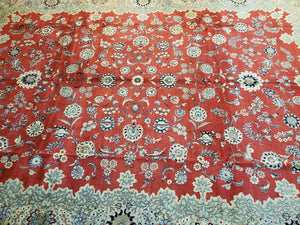 Kashan Rug, Persian Rug Circa 1940s