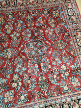 Load image into Gallery viewer, Persian Sarouk Rug Circa 1930s
