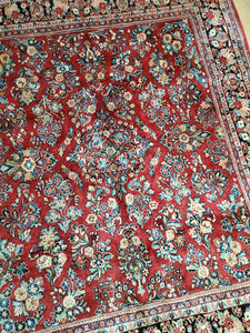 Persian Sarouk Rug Circa 1930s