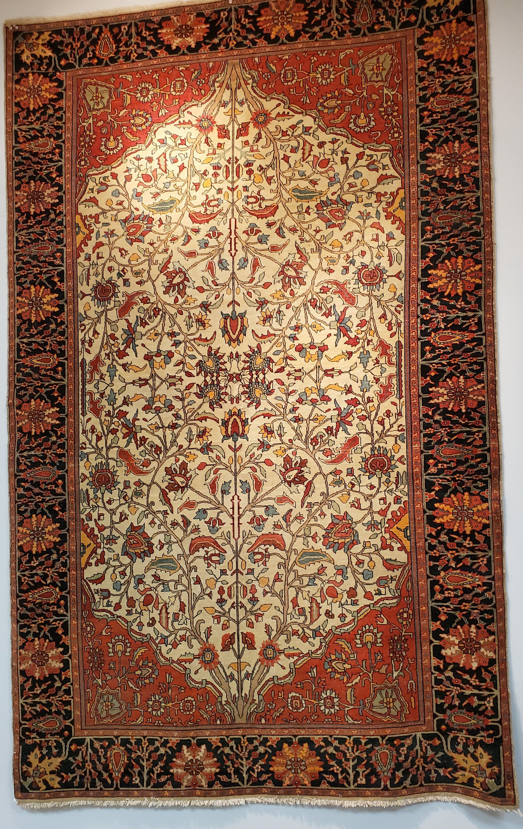 Antique Farahan  Sarouk Carpets 