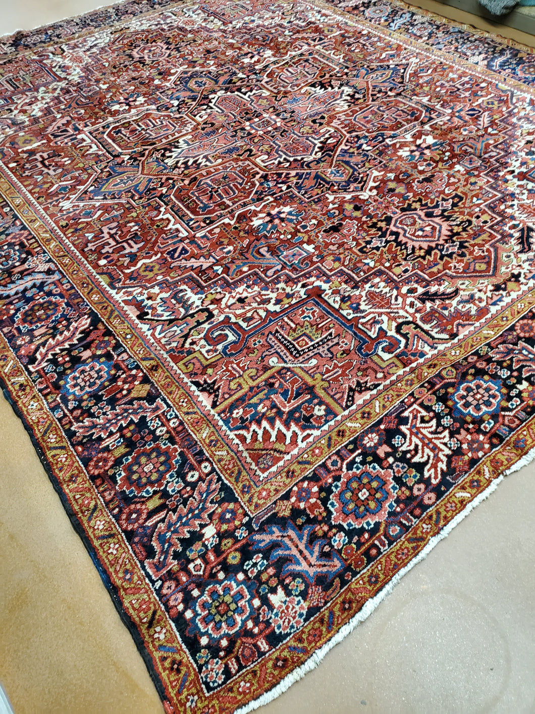 Antique Heriz Rug