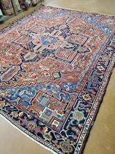 Load image into Gallery viewer, Antique Heriz Rug