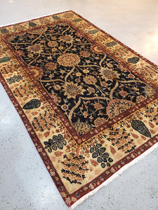 Traditional Indian Mughal Agra Rugs 