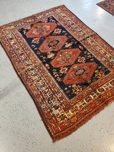 Persian Yalameh Rug, Antique Rug Circa 1920s