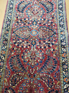 Sarouk Rug, Antique Persian Rug Circa 1920s