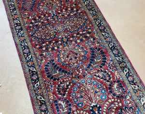 Sarouk Rug, Antique Persian Rug Circa 1920s