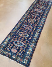Load image into Gallery viewer, Hamadan Rug Runner Black Rug