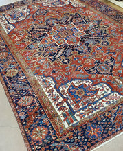 Load image into Gallery viewer, Persian Heriz Carpet, Antique Rugs and Carpets Circa 1930s
