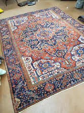Load image into Gallery viewer, Persian Heriz Carpet, Antique Rugs and Carpets Circa 1930s