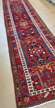 Load image into Gallery viewer, Persian Rug, Heriz Rug, Persian Runner, 1960s-70s