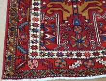 Load image into Gallery viewer, Persian Rug, Heriz Rug, Persian Runner, 1960s-70s
