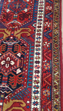 Load image into Gallery viewer, Persian Rug, Heriz Rug, Persian Runner, 1960s-70s