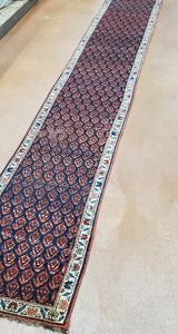 Kurdish Rug, Rug Runner Tribal Rug