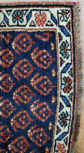 Kurdish Rug, Rug Runner Tribal Rug