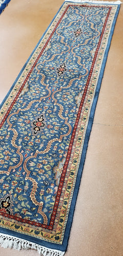 Tabriz Rug Runner, Indian Handknotted Rug