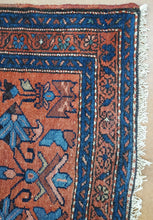 Load image into Gallery viewer, Persian Hamadan Rug Circa 1920s