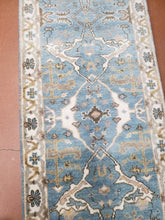 Load image into Gallery viewer, Indian Rug, Oushak Rug, Handknotted Runner Carpet