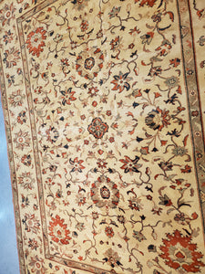 Turkish Sultanabad Rug, Handknotted Rug,