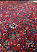 Load image into Gallery viewer, Persian Mashad Rug, Circa 1930s-40s