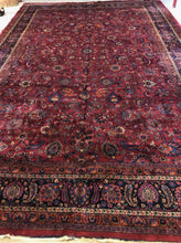 Load image into Gallery viewer, Persian Mashad Rug, Circa 1930s-40s