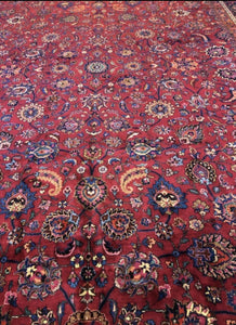 Persian Mashad Rug, Circa 1930s-40s